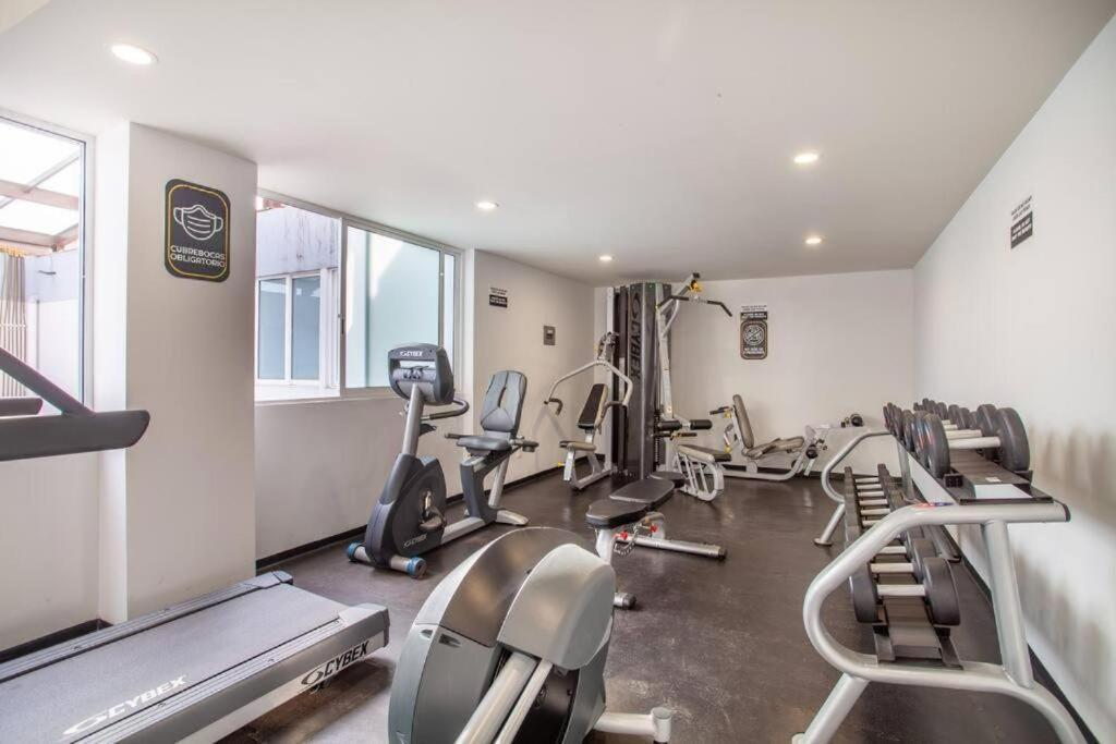 Corazon De Condesa 3 Departamentos - 200Mbps Wifi, Roof, Gym Cidade do México Exterior foto
