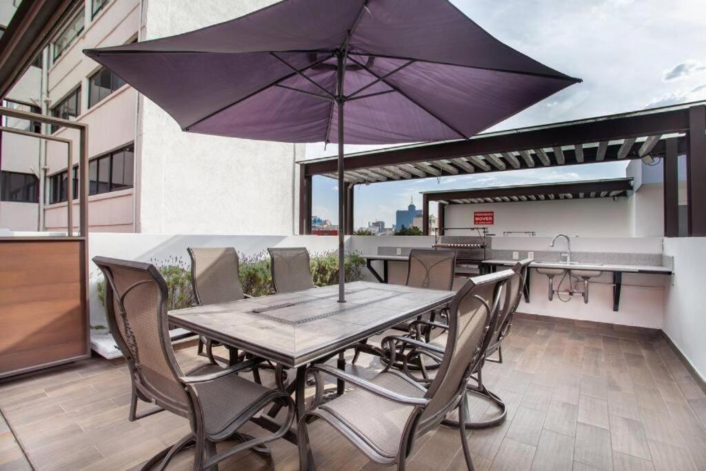 Corazon De Condesa 3 Departamentos - 200Mbps Wifi, Roof, Gym Cidade do México Exterior foto