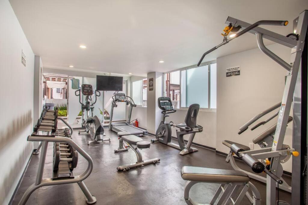Corazon De Condesa 3 Departamentos - 200Mbps Wifi, Roof, Gym Cidade do México Exterior foto